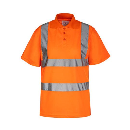 Hi-Vis Basic Polo Shirt Liverpool - signal orange-68