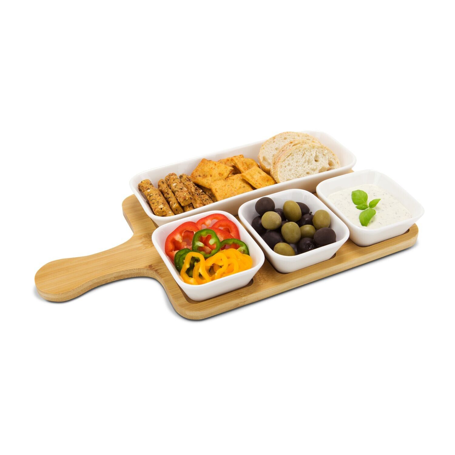 ROMINOX® Servierschalen Quattro Bamboo-904