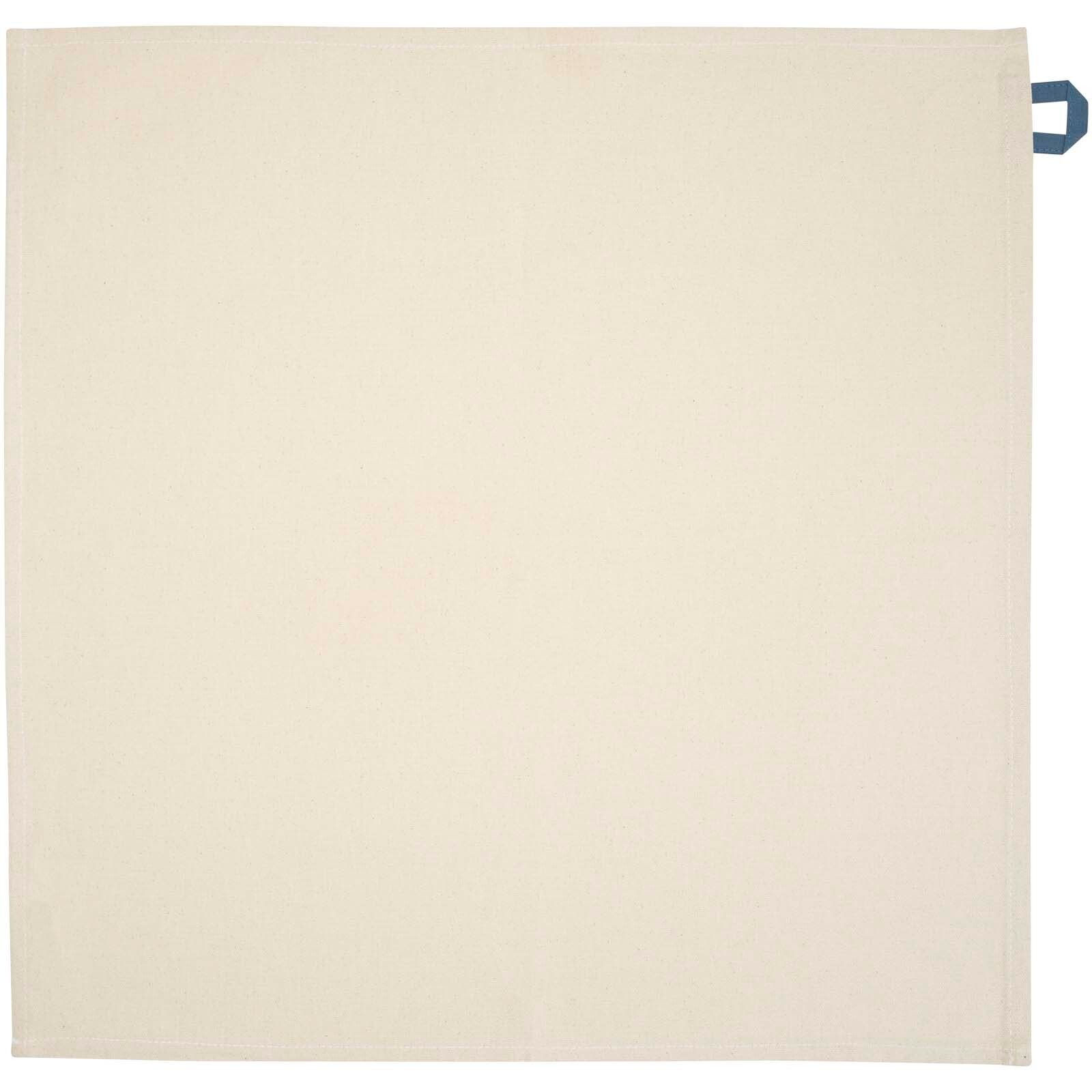 Alora 200 g/m² Küchenhandtuch aus recycelter Baumwolle - eisblau-964