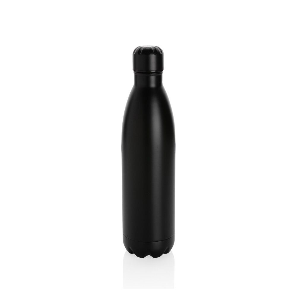 Solid Color Vakuum Stainless-Steel Flasche 750ml - schwarz-880