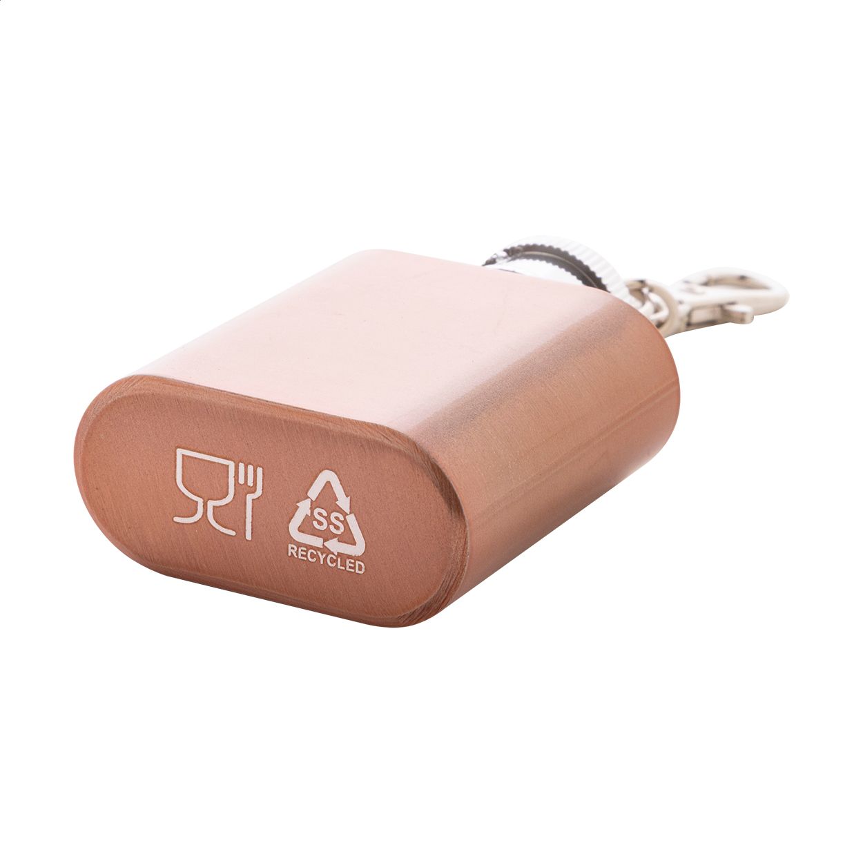 Vasco Flachmann Schlüsselanhänger RSS - rosa-304