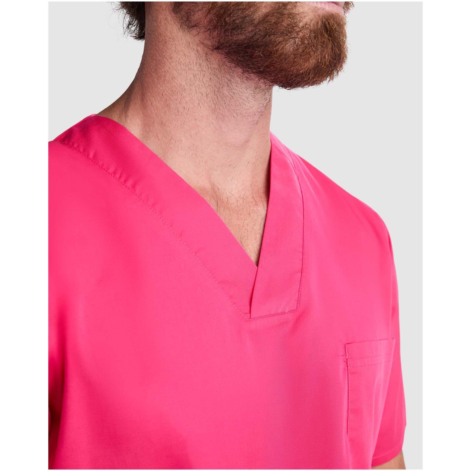 Panacea Kurzärmeliges Arbeitshemd, 160 g/m2, unisex  - weiss-489