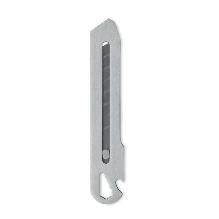 Einziehbares Cuttermesser KNIFEPLUS - mattsilber-356
