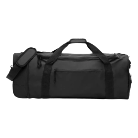 Veredelungsposition mittig auf der großen Vortasche unter Reißverschluss