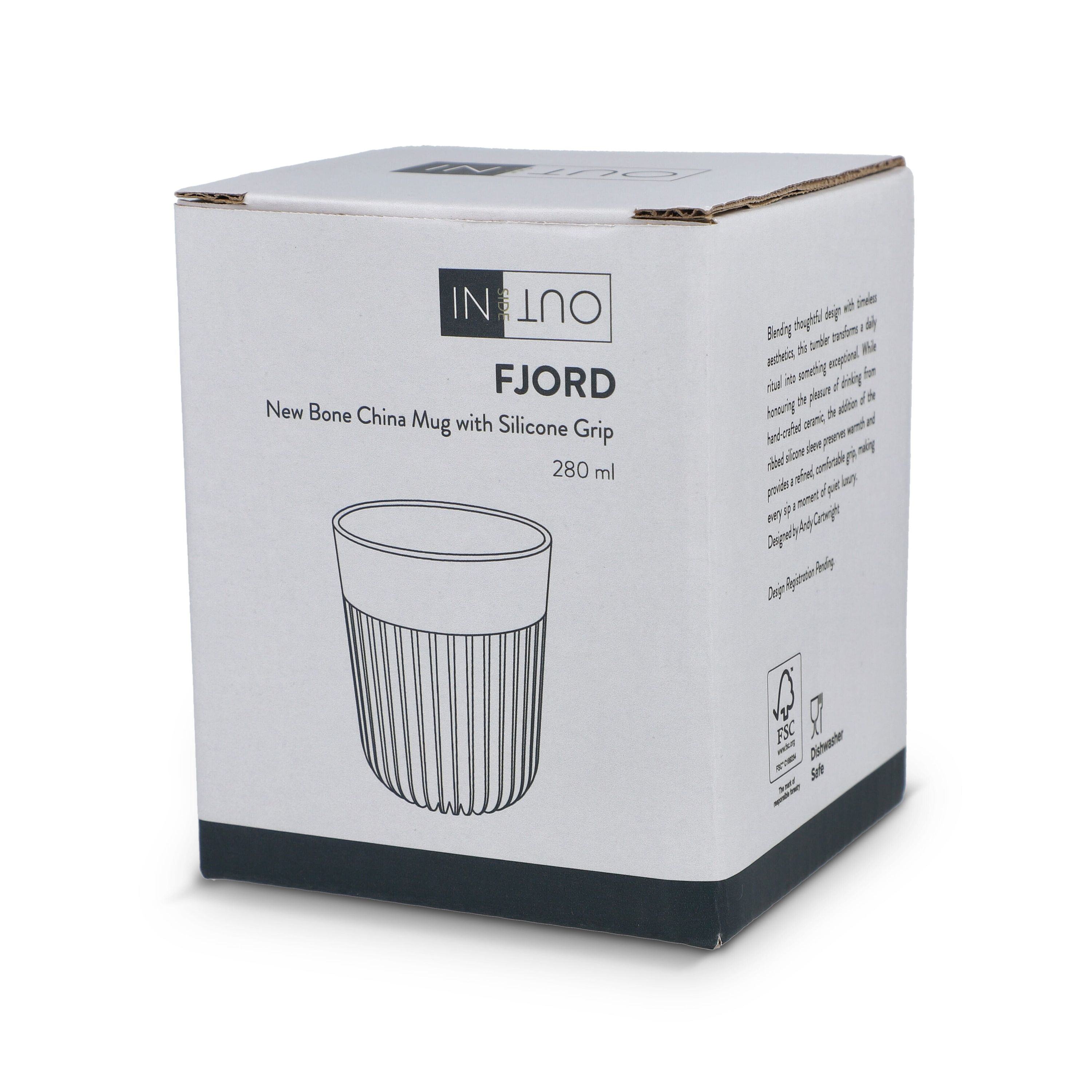 InSideOut All Black Premium-Becher Fjord 280 ml - schwarz-12