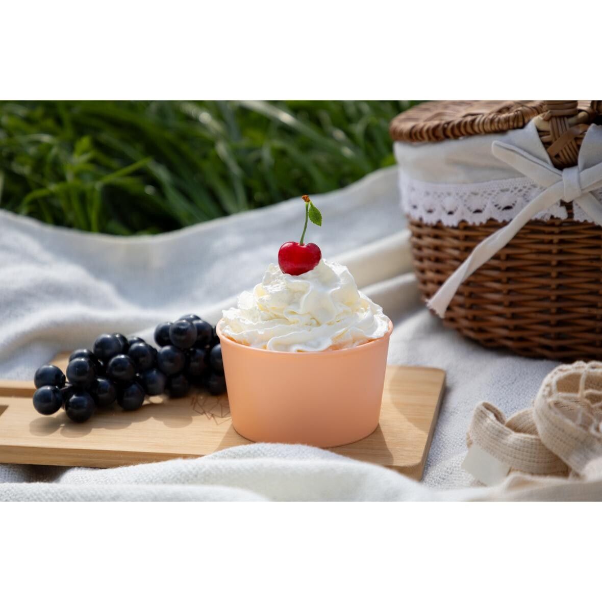 Mehrwegbecher ToGo, 460 ml, elastoNature - schiefer-465