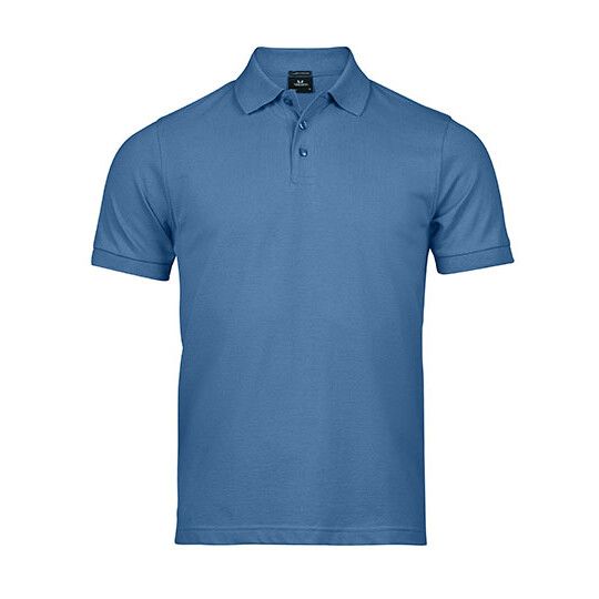 Men´s Luxury Stretch Polo - ocean blue-251