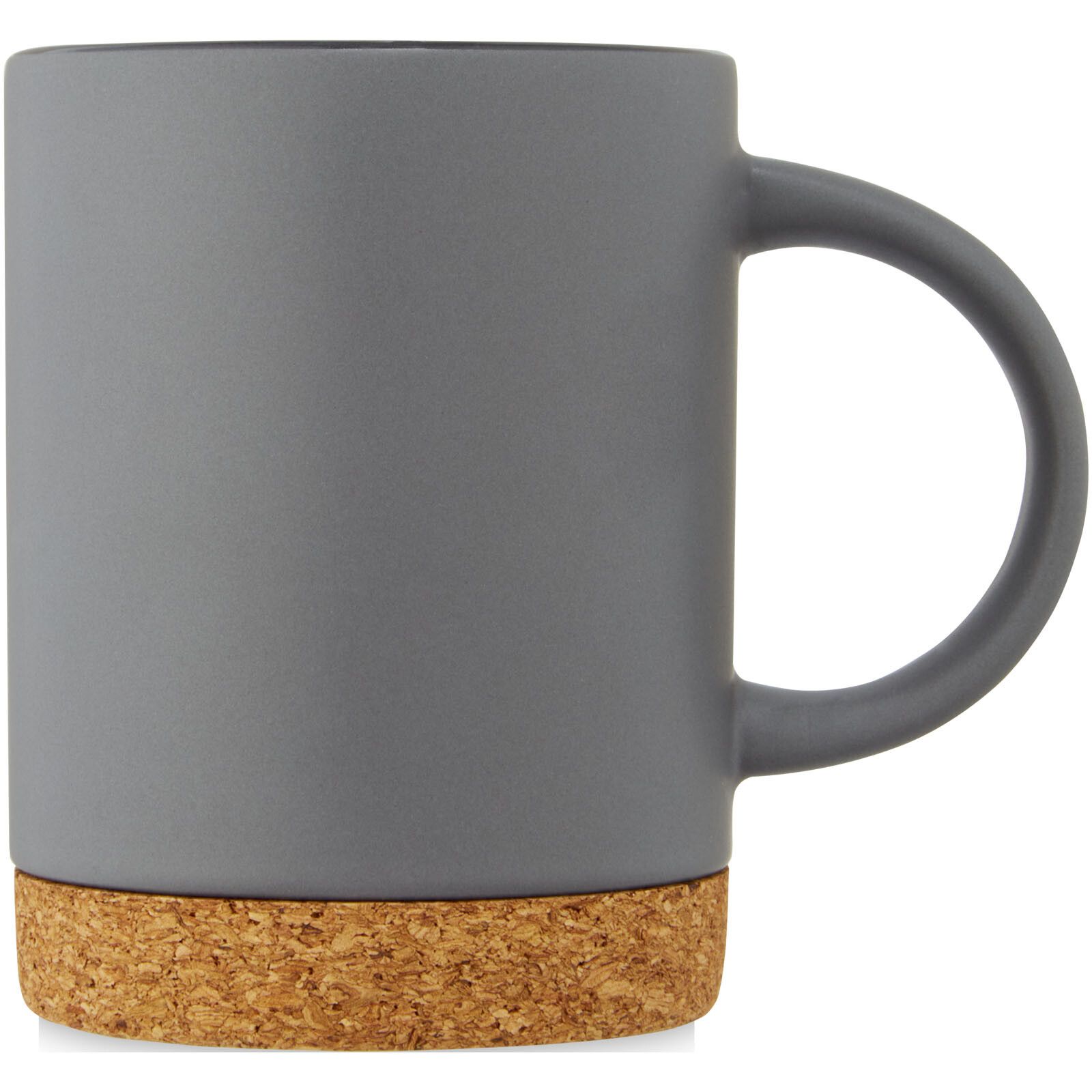 Neiva 425 ml Keramiktasse mit Korkboden - grau-940