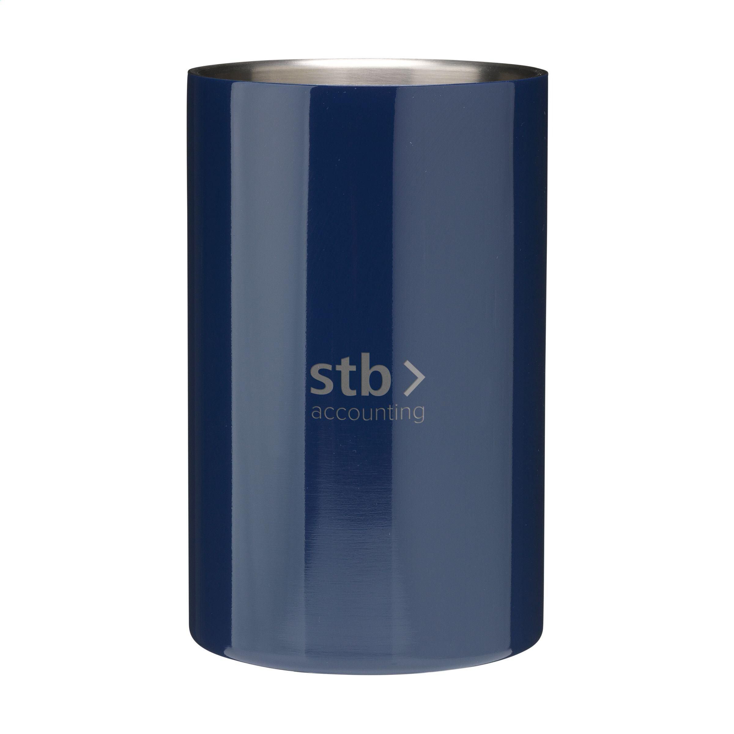 CoolSteel RCS Recycled Steel Weinkühler - blau-838