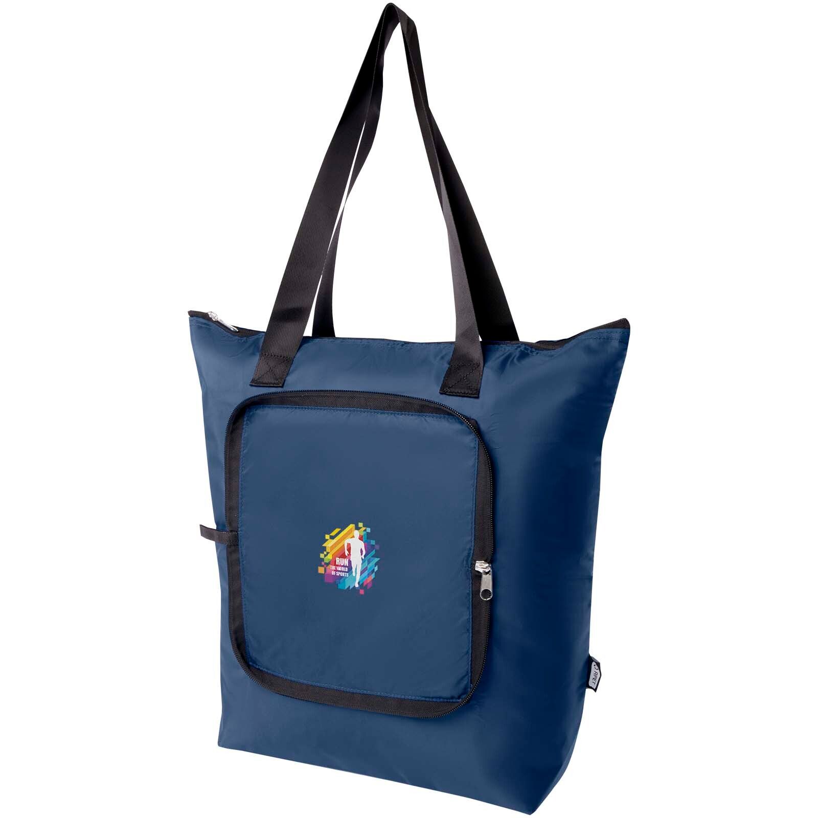 EcoFold faltbare RPET Kühltasche 15 L - navy-758
