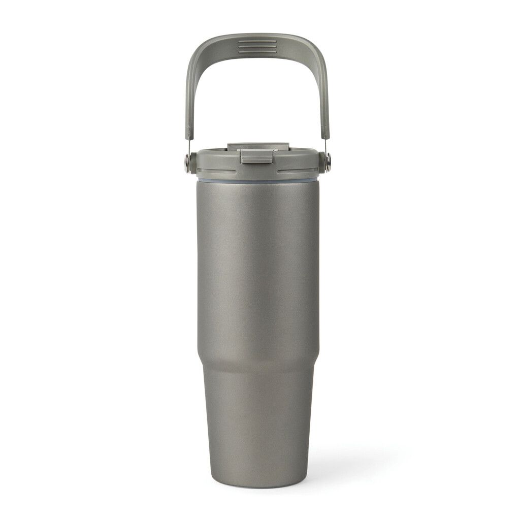 VINGA Eos Trek 880ml Flasche aus RCS rec. Stainless-Steel - grau-436