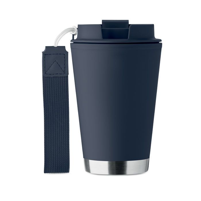 Doppelwandiger Becher 300 ml TOPIZ - marineblau-948