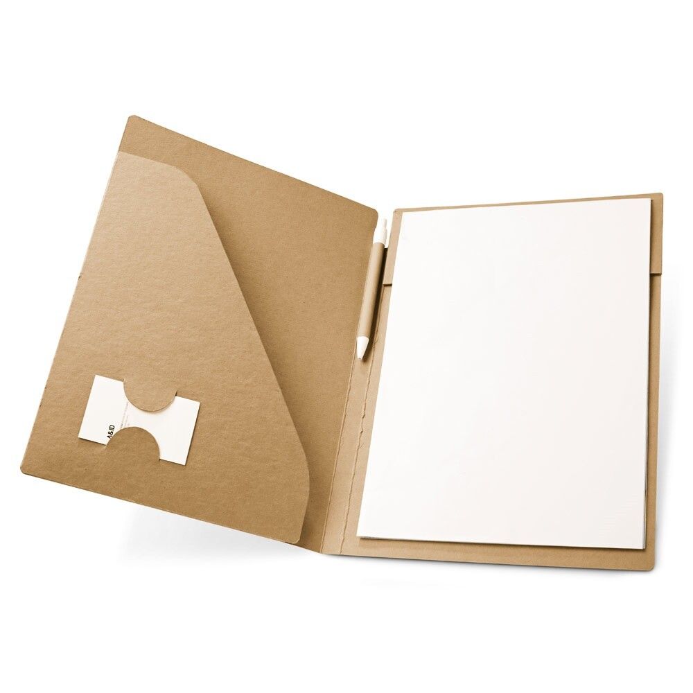 POE A4-Dokumentenmappe aus 100 % Recyclingpapier (450 g/m²) - natur-178
