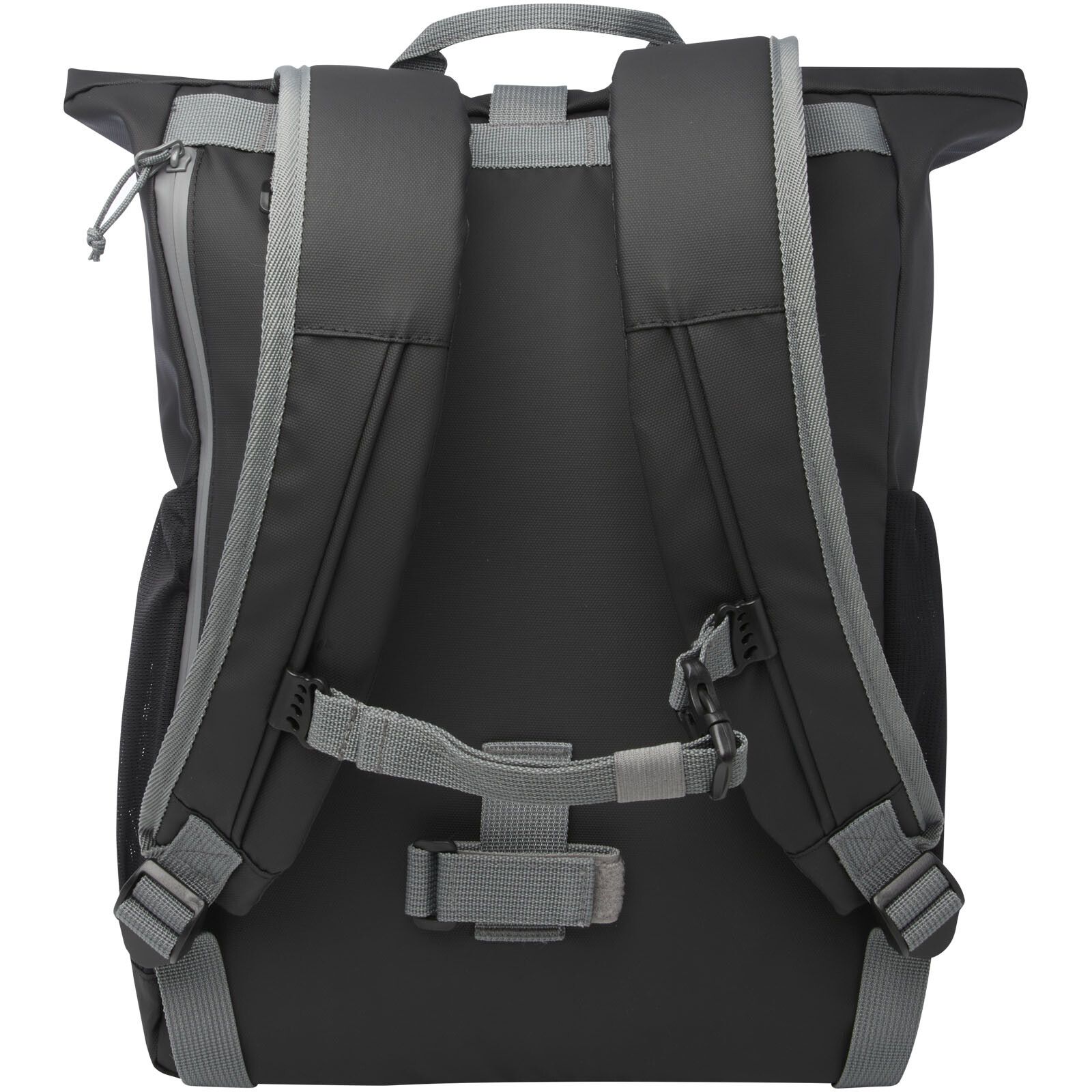 Aqua 15" wasserabweisende Fahrradtasche aus GRS Recyclingmaterial 20 L - schwarz-278