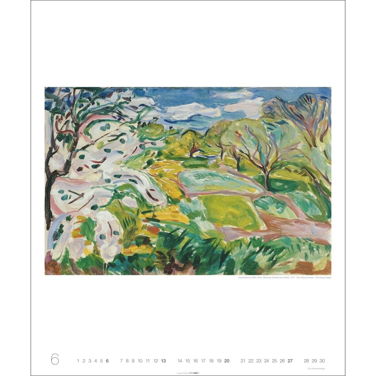 Edvard Munch Edition - Kunst & Kultur Kalender-425