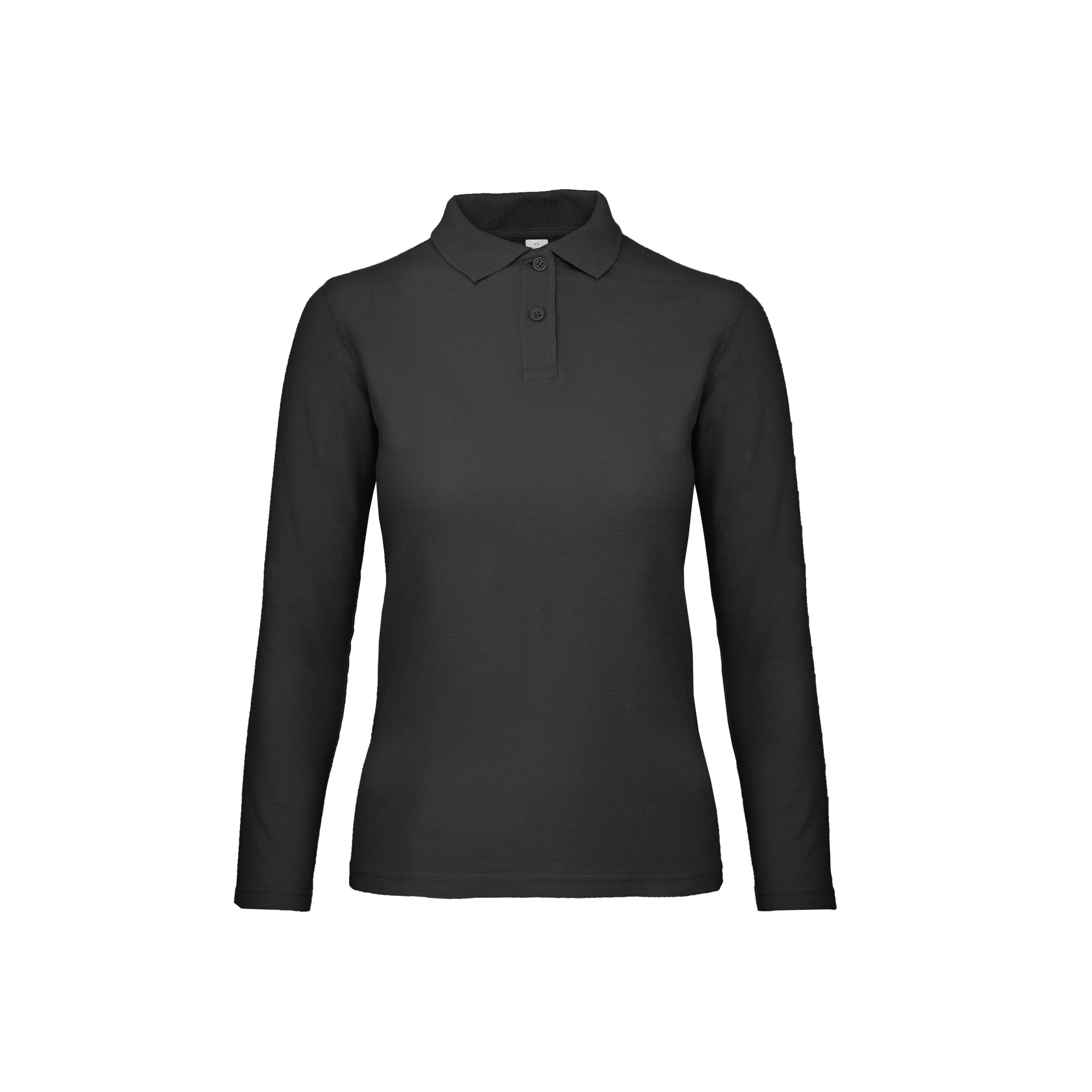 Women´s Long Sleeve Polo ID.001 - royal blue - L-372
