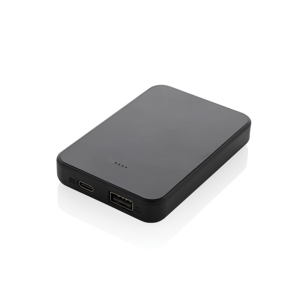 Boostcore 5.000mAh Powerbank aus RCS rec. Kunststoff - schwarz-469