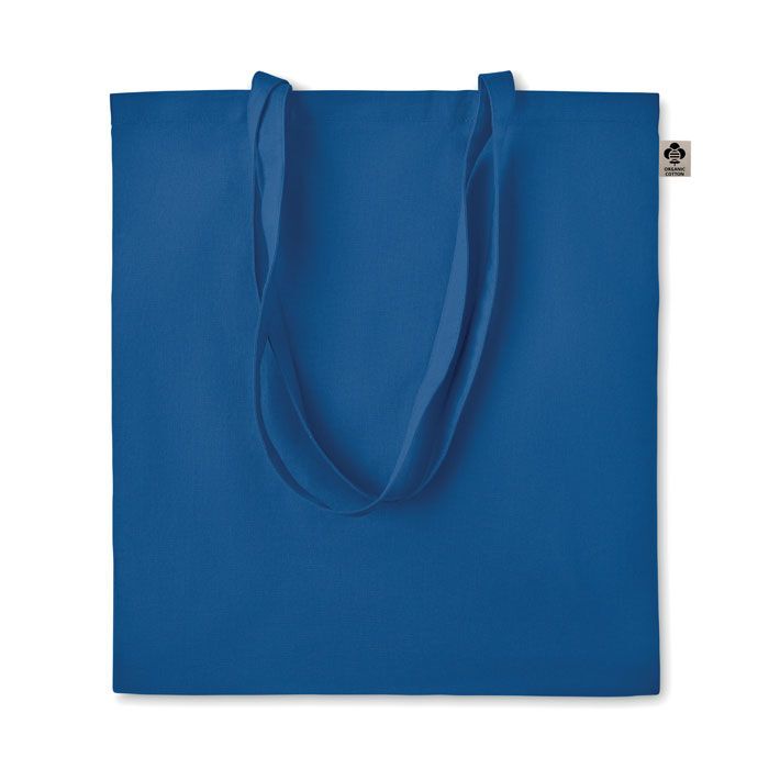 Organic-Cotton Einkaufstasche ZIMDE COLOUR - königsblau-887