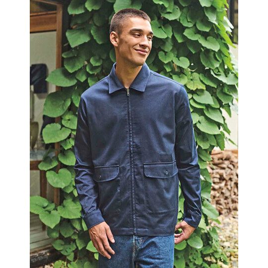Twill Jacket - navy-106