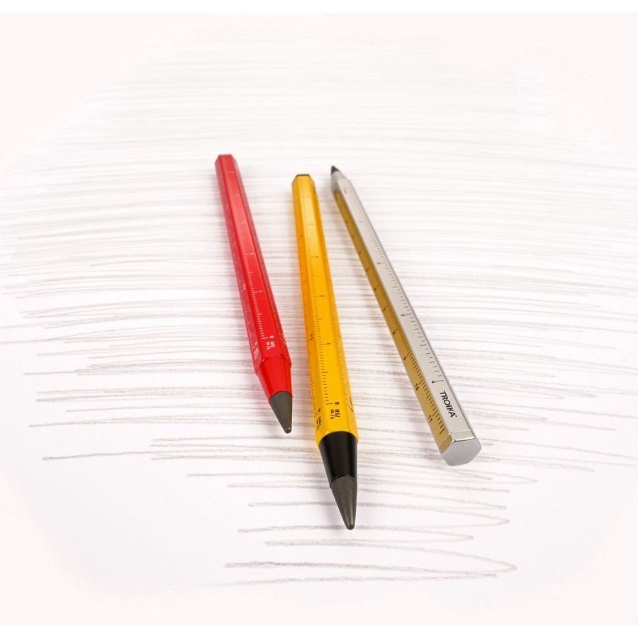Troika Multitasking-Bleistift CONSTRUCTION ENDLESS - silber-841