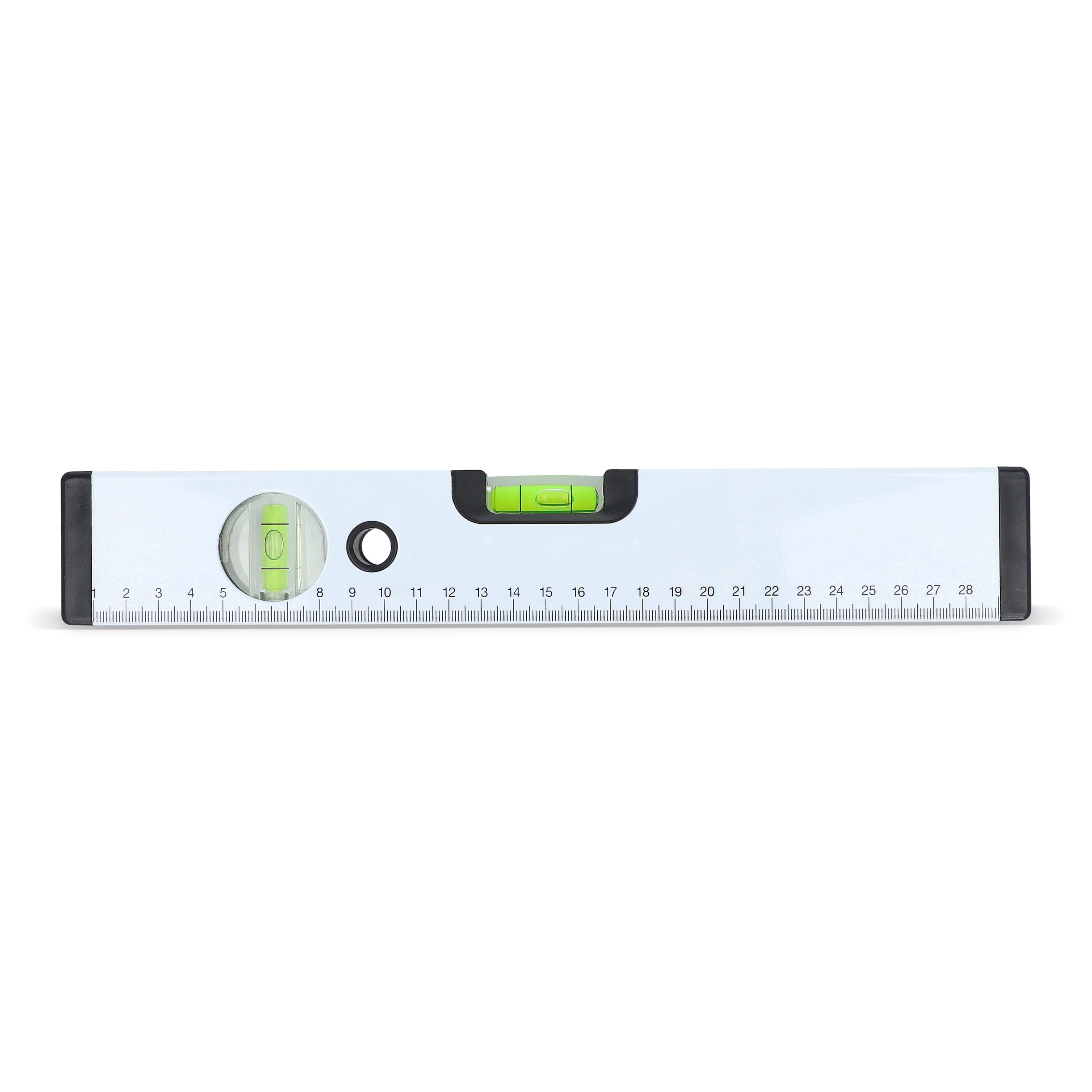 Aluminium-Wasserwaage 30 cm - weiss-861
