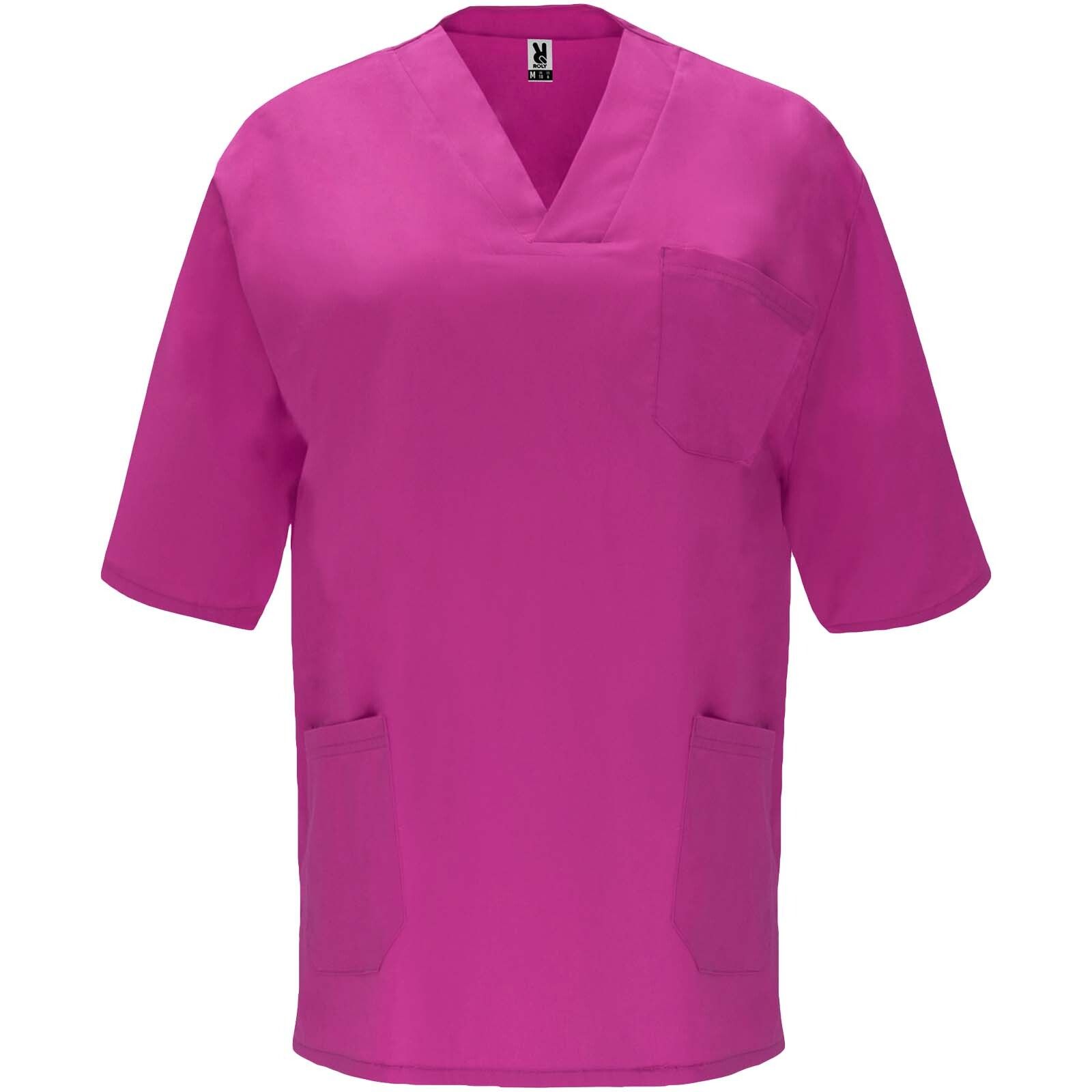 Panacea Kurzärmeliges Arbeitshemd, 160 g/m2, unisex  - violett-84