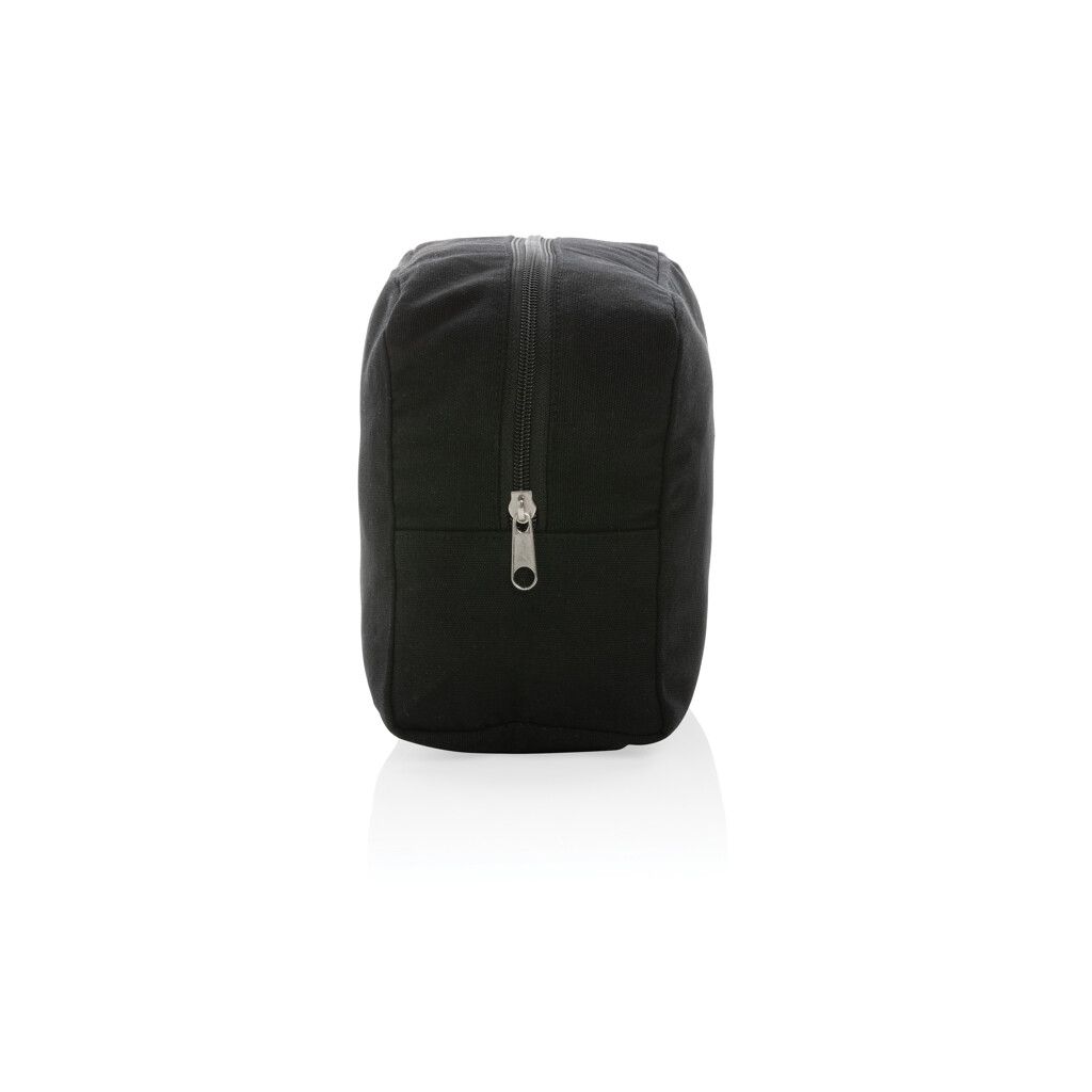 Impact Aware™ 285g/m² Kosmetiktasche aus ungefärbtem Canvas - schwarz-683