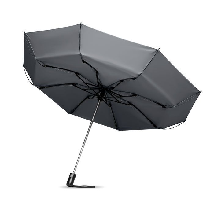 Reversibler Regenschirm DUNDEE FOLDABLE - grau-692