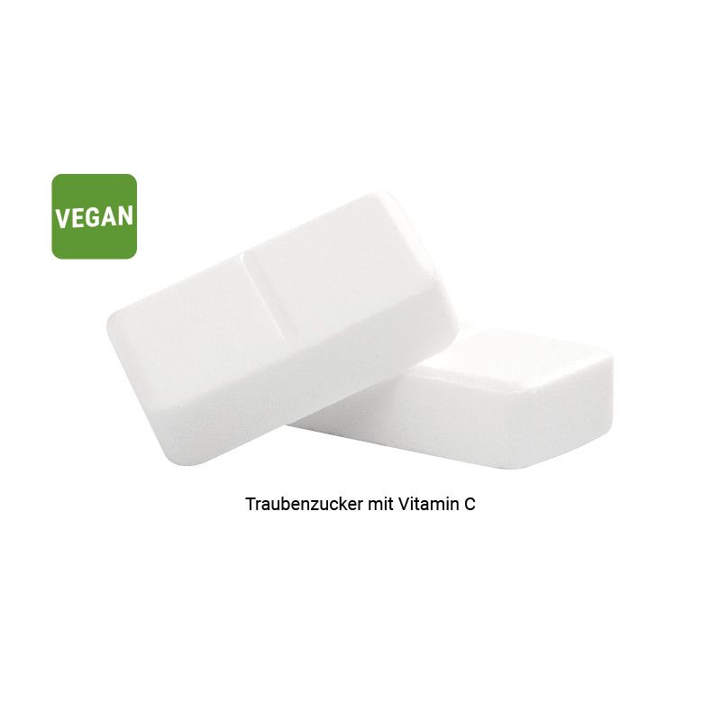 Energie Karte, Traubenzucker mit Vitamin C-125