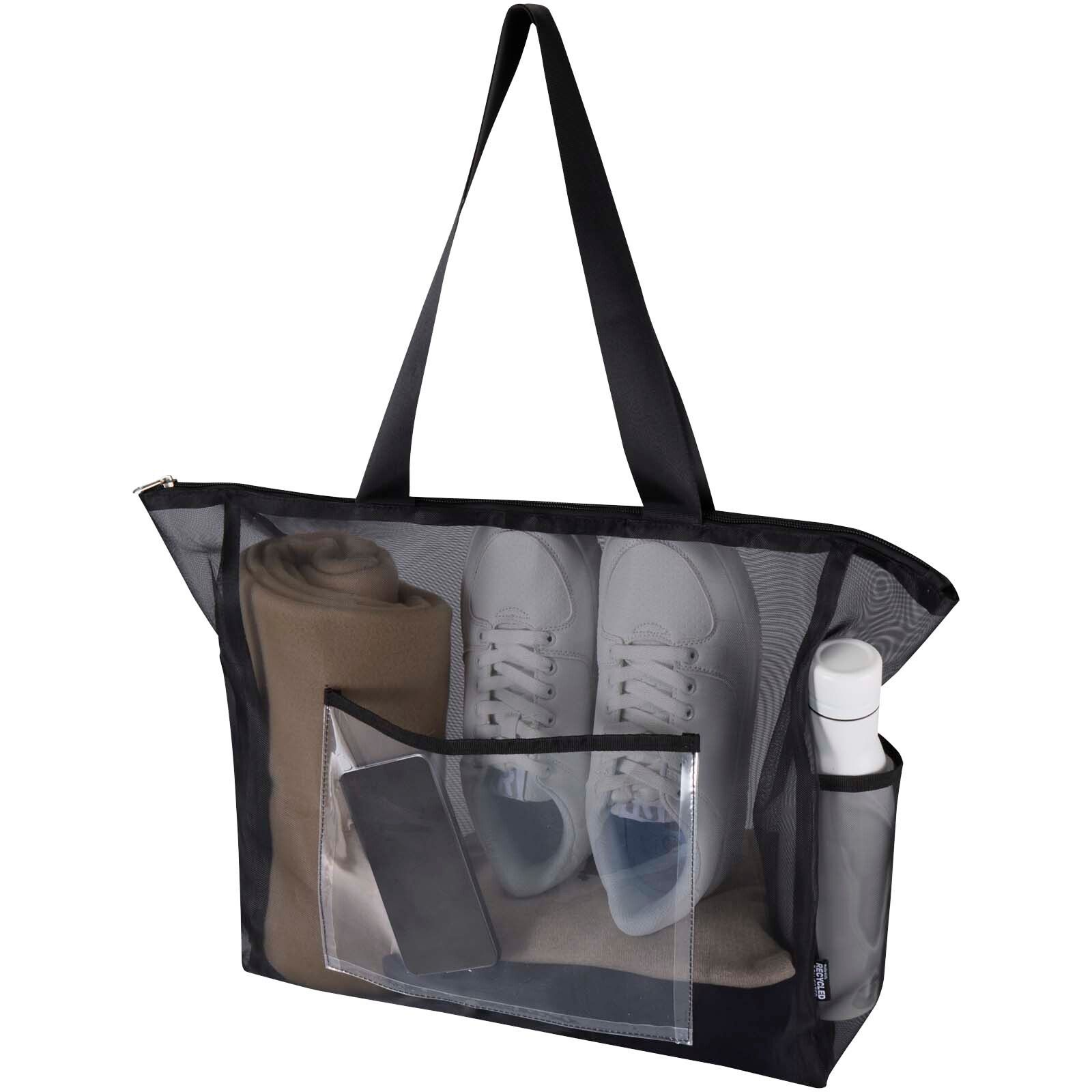 Mesh 23 L Tragetasche aus Recyclingmaterial - schwarz-938