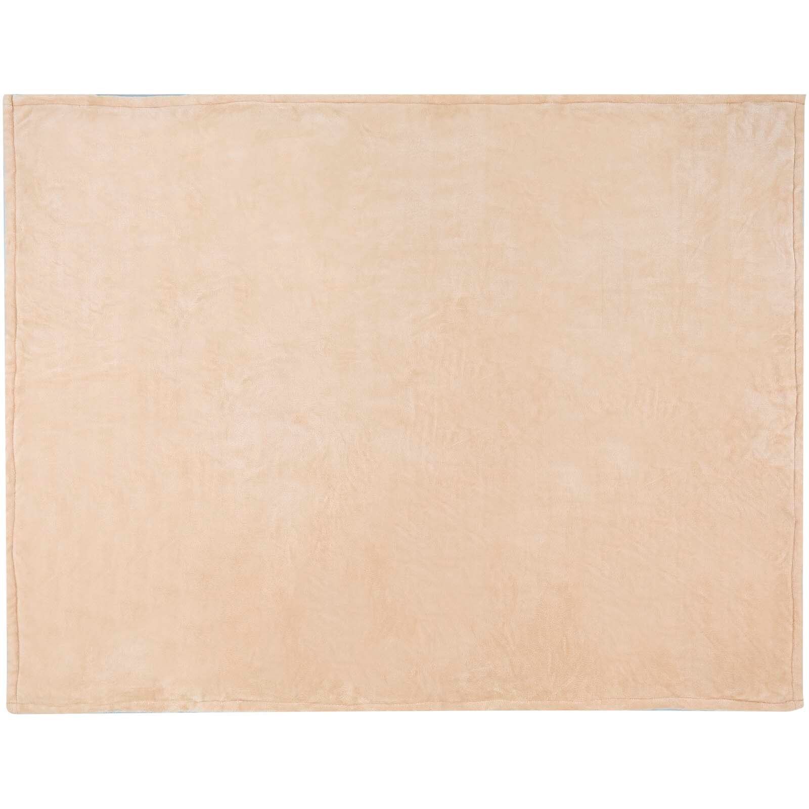 Ashen GRS-recycelte Sherpa Decke - oatmeal-476