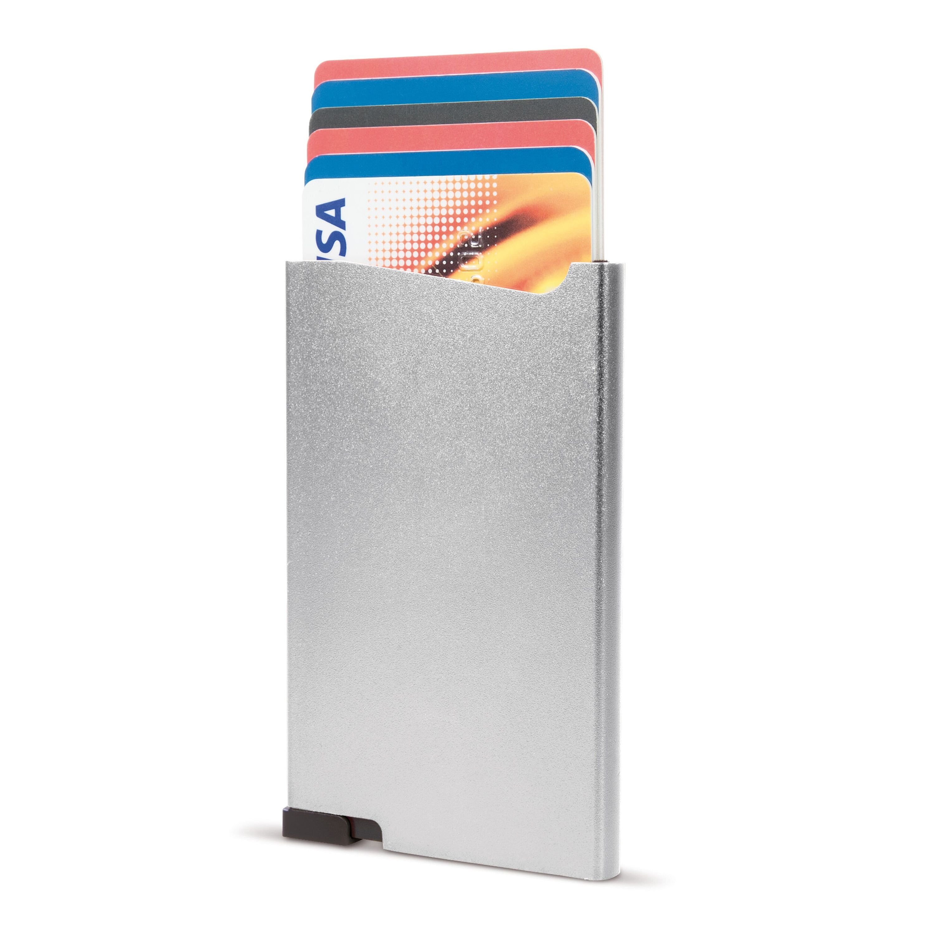 Aluminium Kartenhalter - silber-776