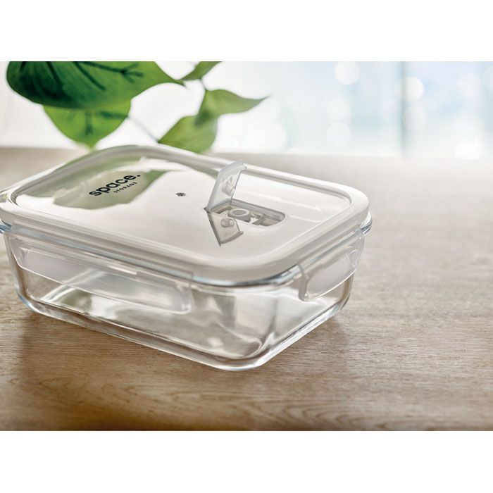 Lunchbox Glas 900ml PRAGA LUNCHBOX - transparent-569