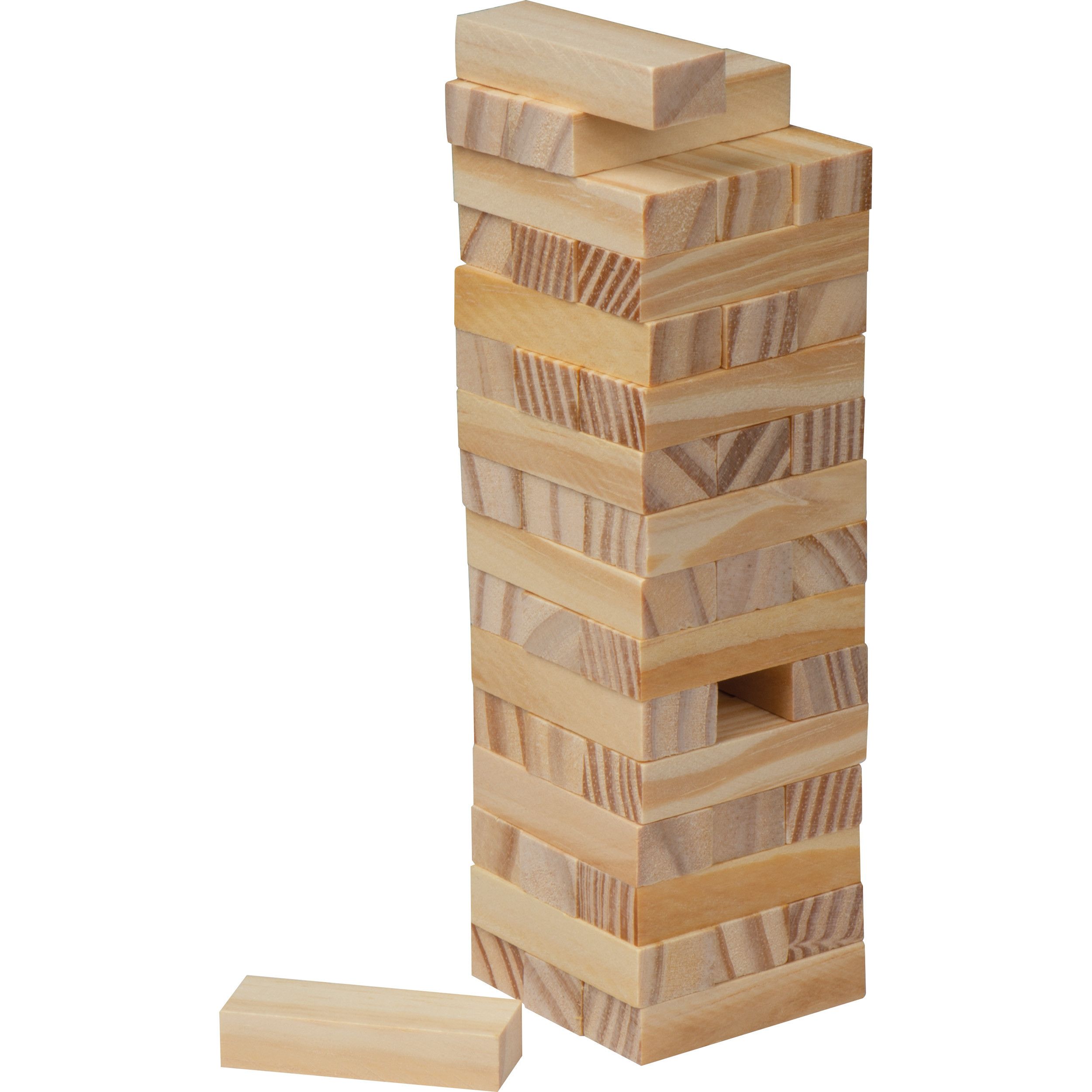 Stapel Geschicklichkeitsspiel aus Holz - braun-624