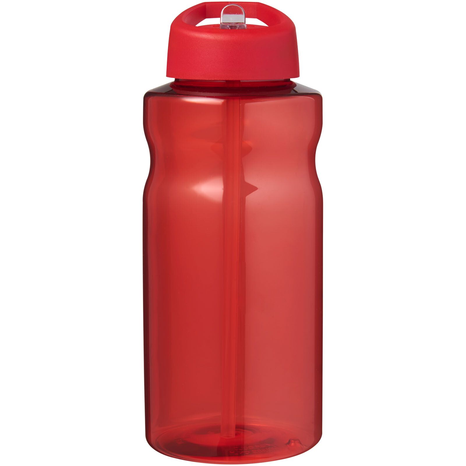 H2O Active Eco Big Base 1L Sportflasche mit Ausgussdeckel  - rot -  rot-754