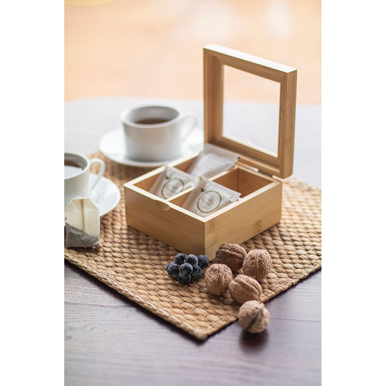 Bancha Bambus-Teebox - natur-256