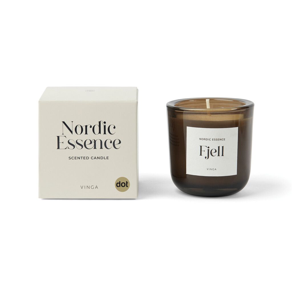 Nordic Essence Duftkerze klein - off white-202