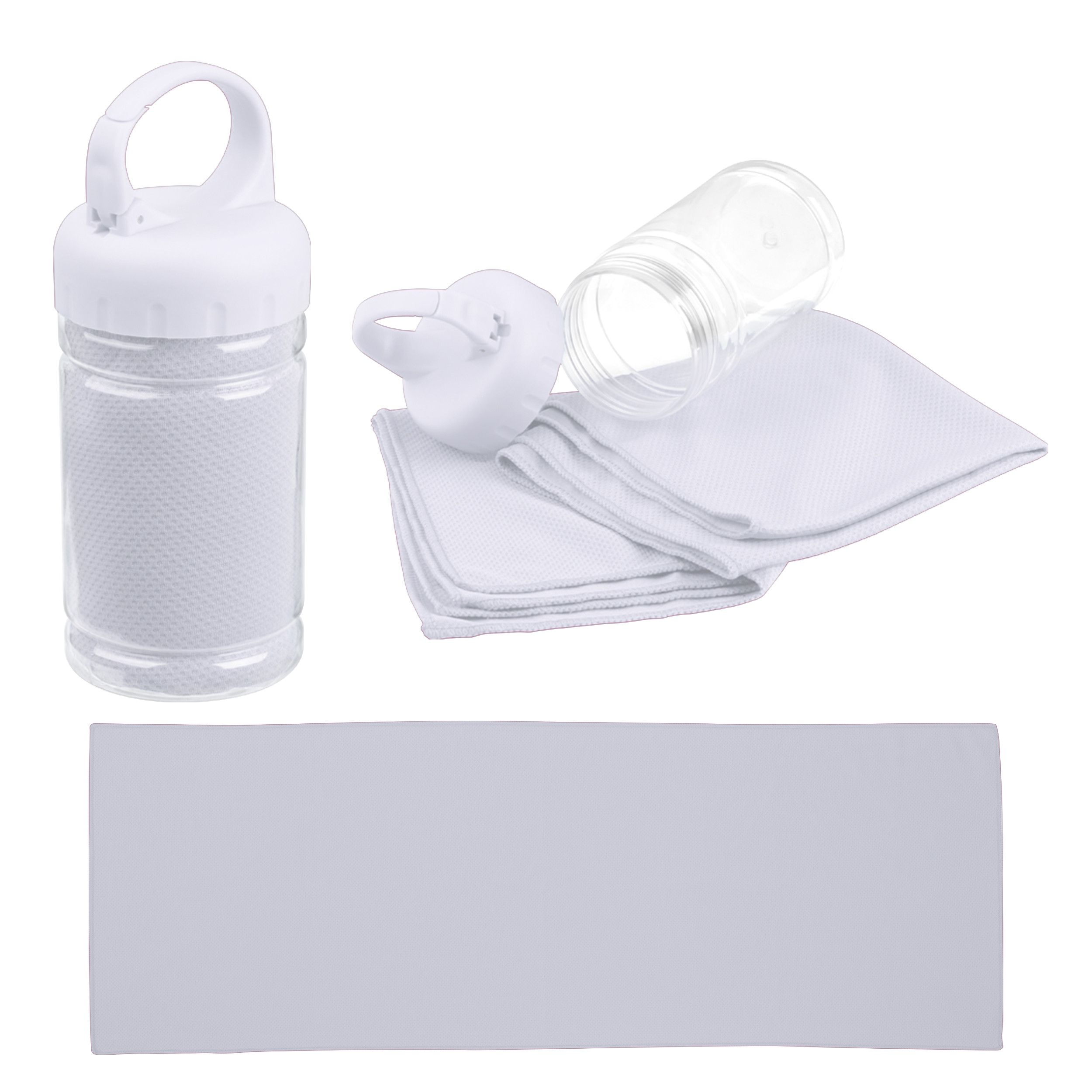 Sporthandtuch Sporty - weiß-407