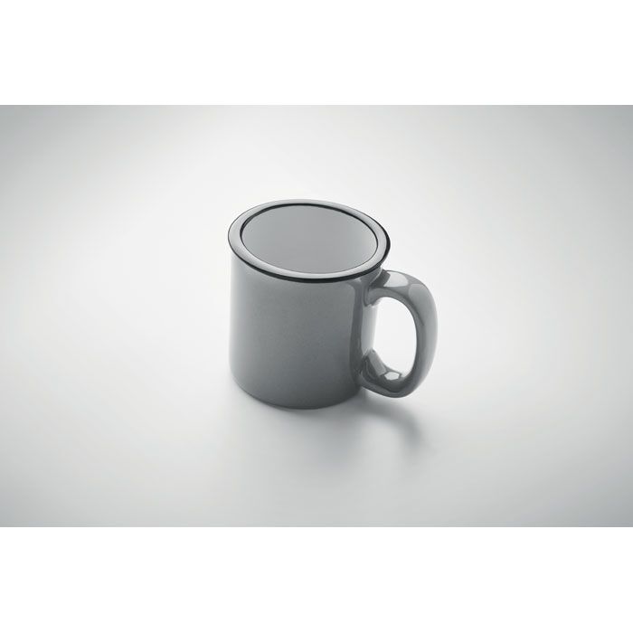 Keramischer Vintage Becher 240 ml TWEENIES - grau-453