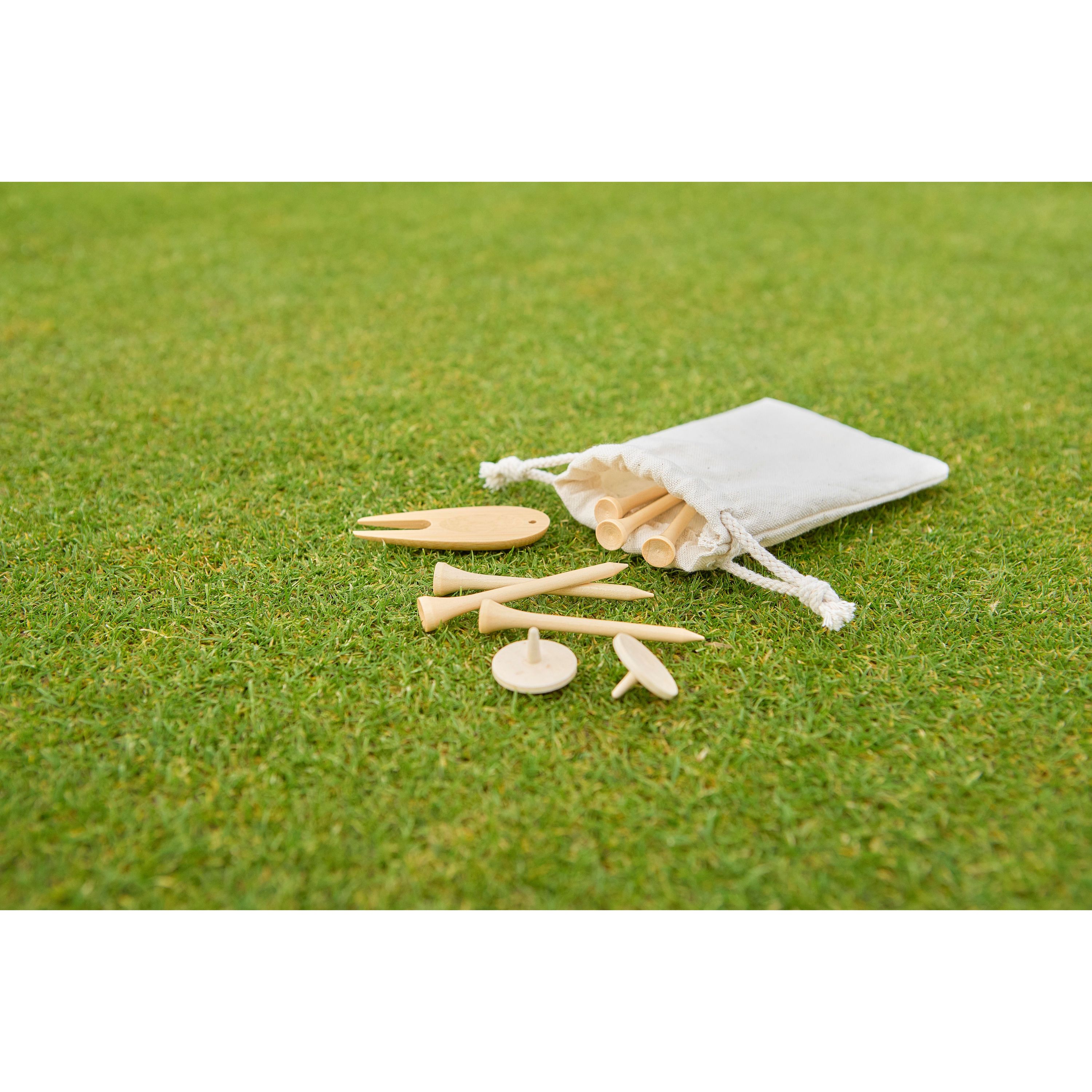 Golf Tees aus Holz - braun-50