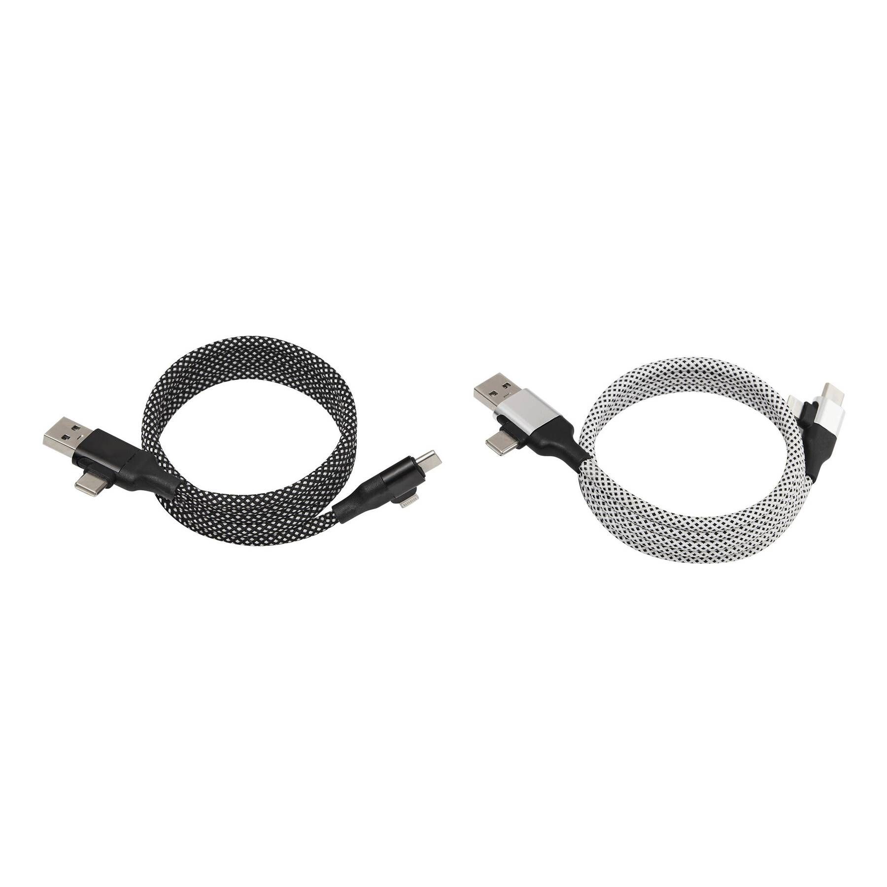 Lade- und Datenkabel SUPERMAG - silber-359