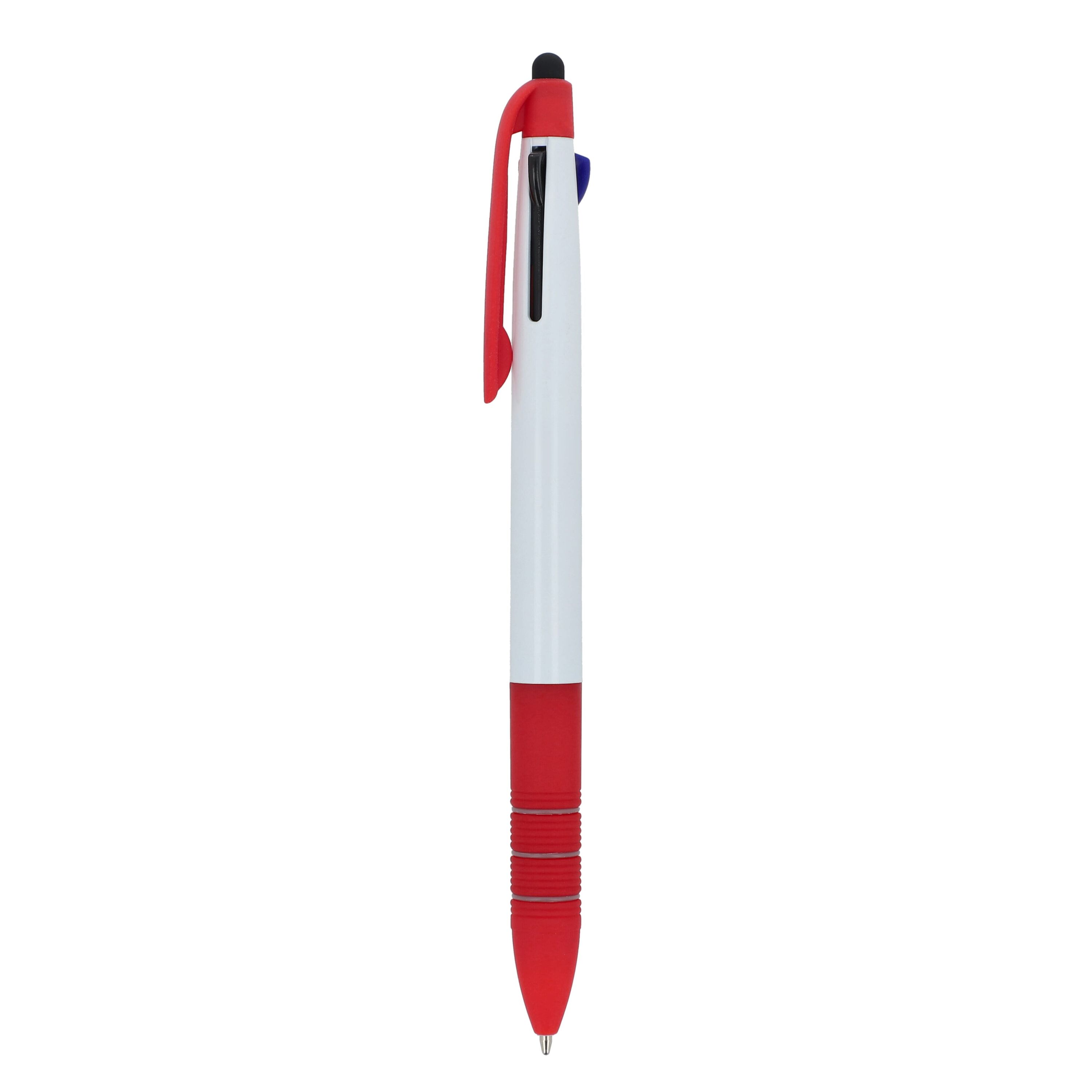 3-Farben-Stift Berlin - weiss  -  rot-519