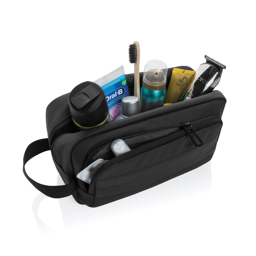Armond AWARE™ RPET Kosmetiktasche - schwarz-624