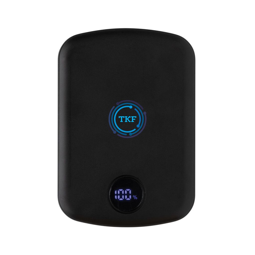 MagBoost 5.000mAh magnetische Powerbank aus RCS rec. Plastik - schwarz-807